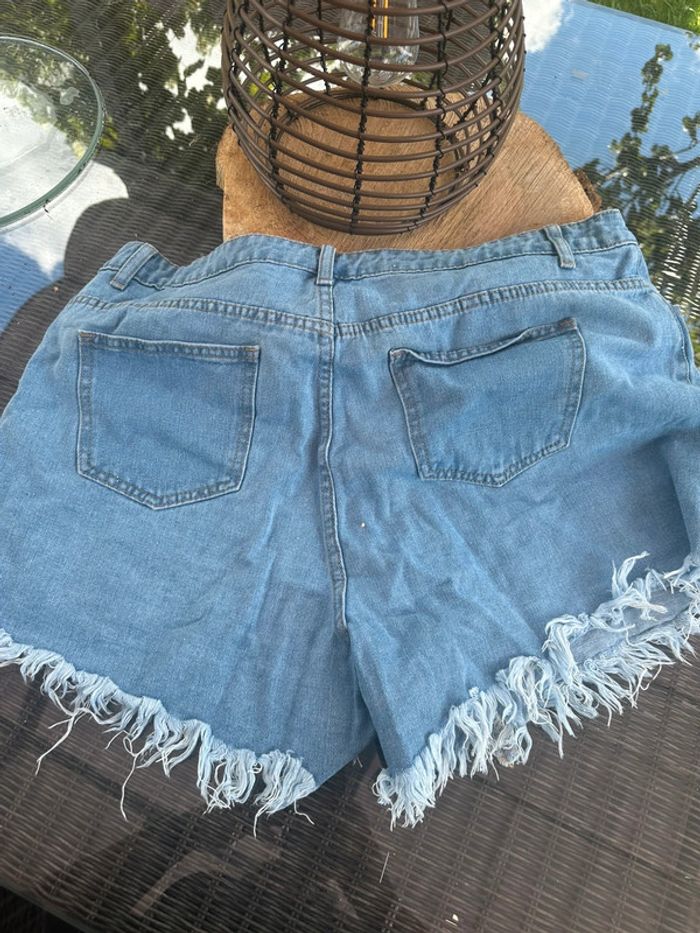 Short jeans Neuf SHEIN 1XL - photo numéro 4
