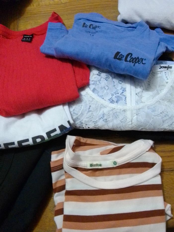 Lot de 7 Tee shirt bizzbee taille m