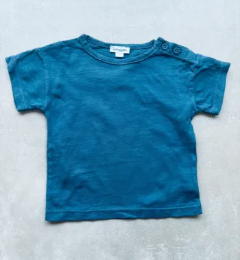 Magnifique t-shirt bleu Verbaudet 6 mois neuf