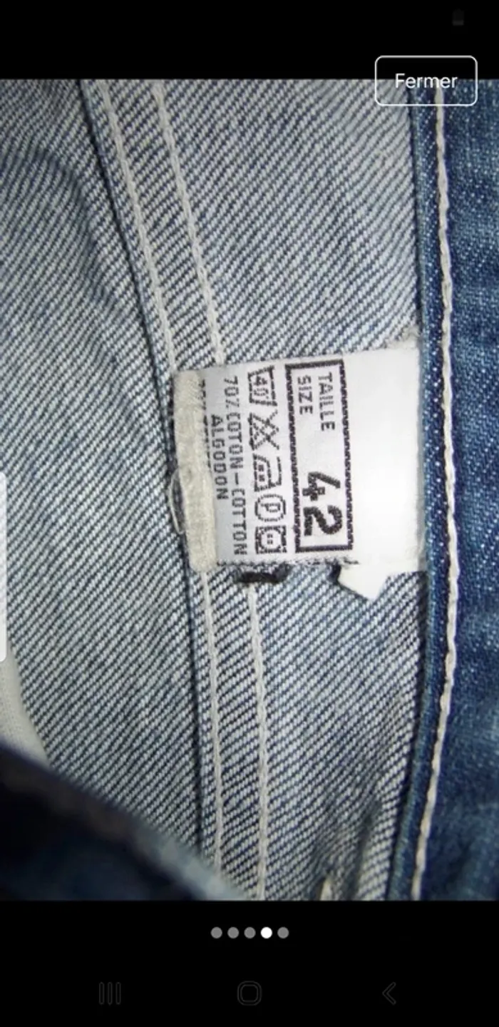 Jeans  taille  42 - photo numéro 4