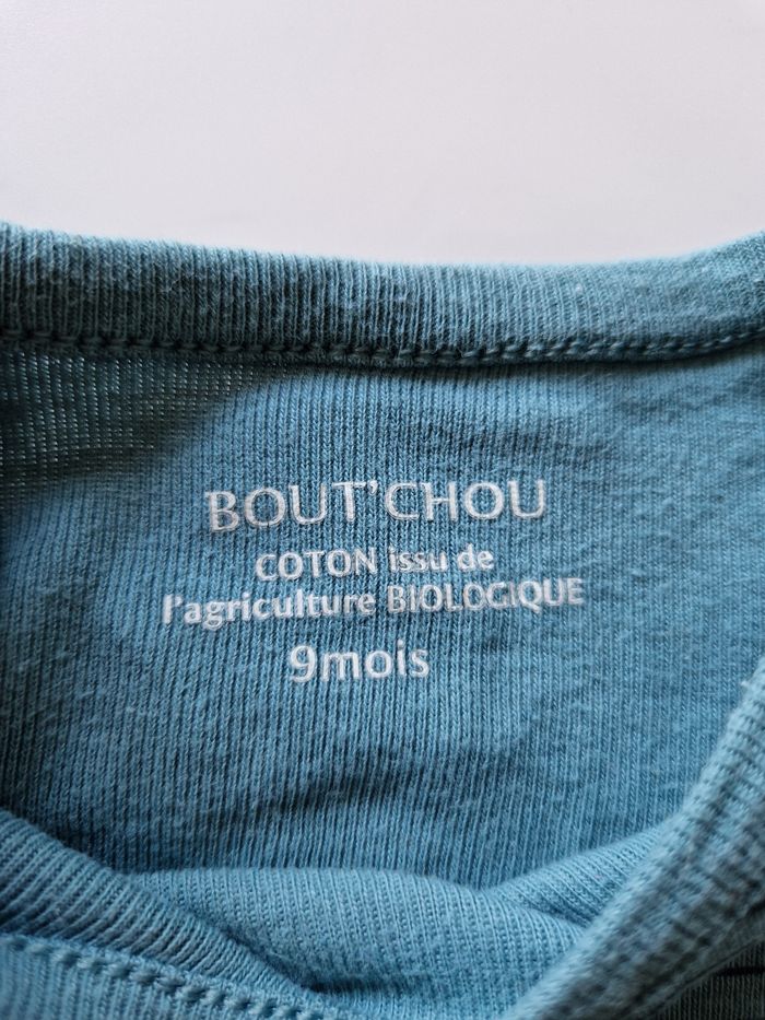 Bodie bleu rayé Bout'Chou 9 mois - photo numéro 2