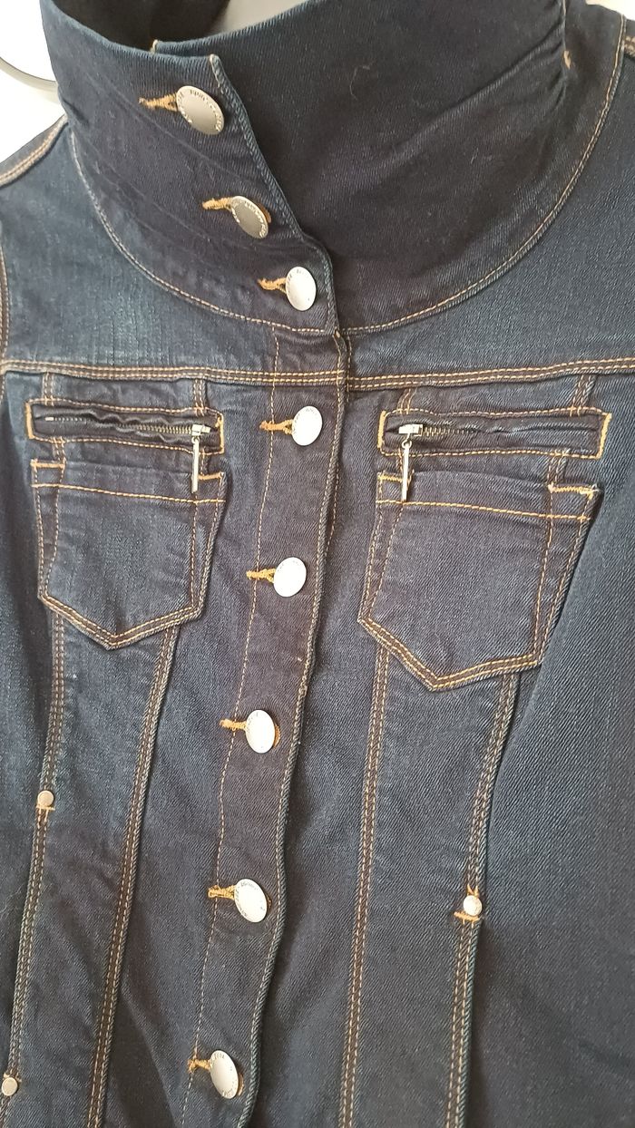 Veste en jeans bleu original Bonobo - photo numéro 5