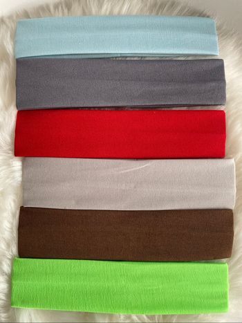 Lot 6x bandeaux cheveux