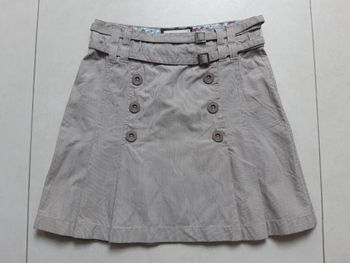 Jupe beige plissée Esprit taille 34 (XS)