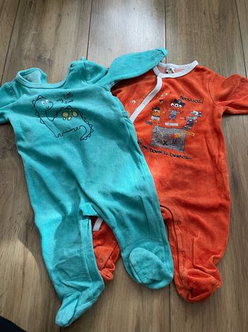 Lot pijama bébé