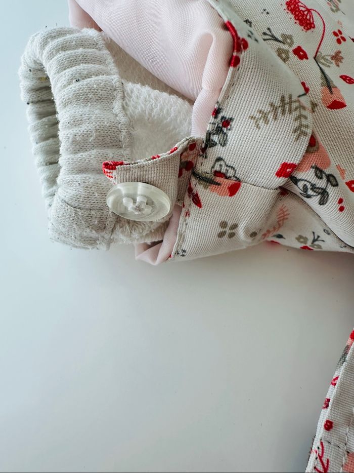 Parka/Veste fleurie 2 en 1 Vertbaudet fille 3 ans - photo numéro 7