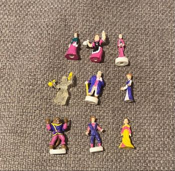 Lot figurines La Belle et La Bête