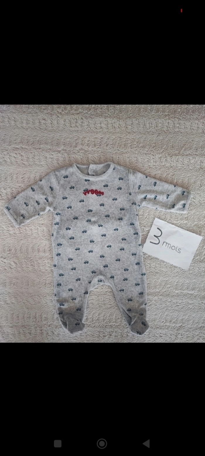 Lots vêtements bébé garçon taille 3 mois - photo numéro 6