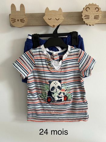 Ensemble short et t-shirt
