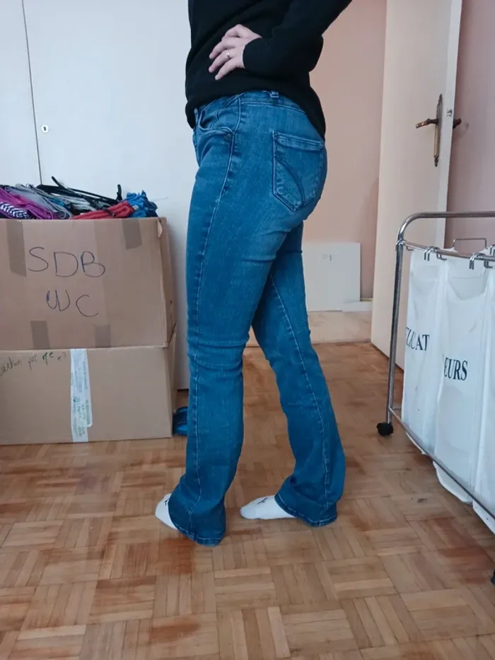 Jeans évasé femme - photo numéro 2