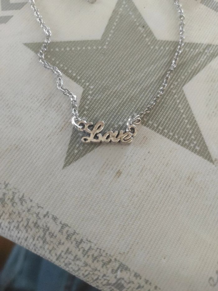 Collier love en acier - photo numéro 2