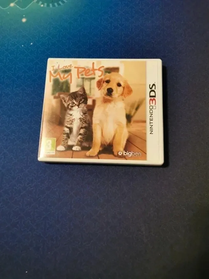 Jeu 3DS I Love My Pets - Très bon état, expédition rapide et soignée