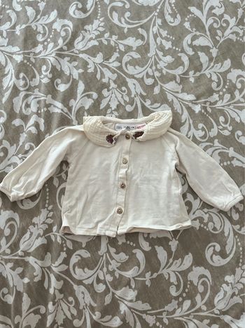 Chemise col Claudine Zara