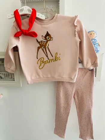 Ensemble pull/ legging / bandeau Bambi