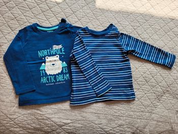 Lot de deux maillots longues manches