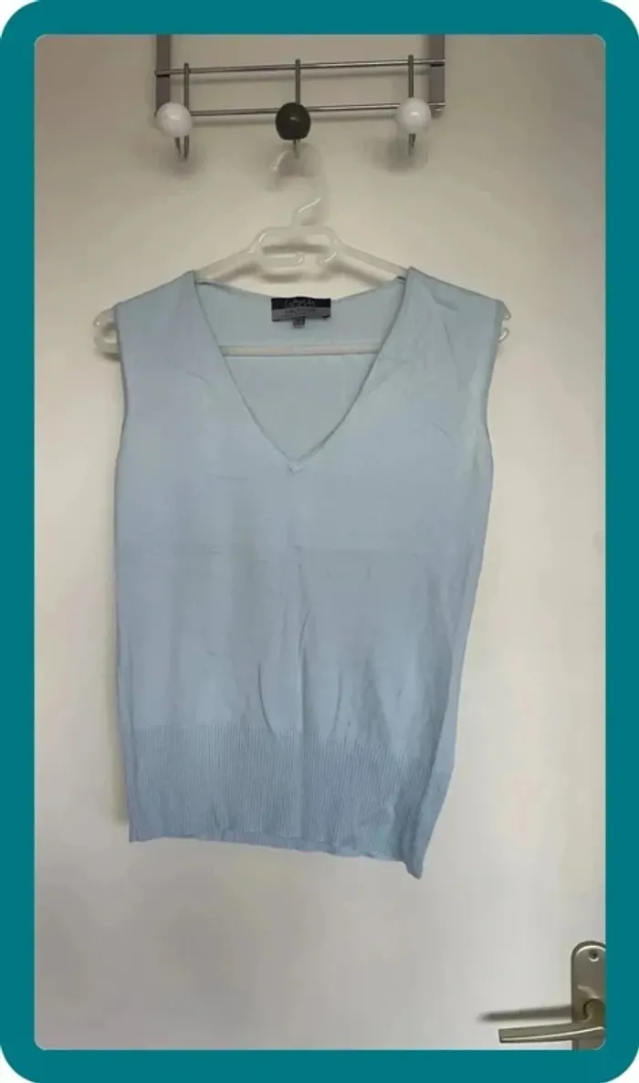 Débardeur bleu