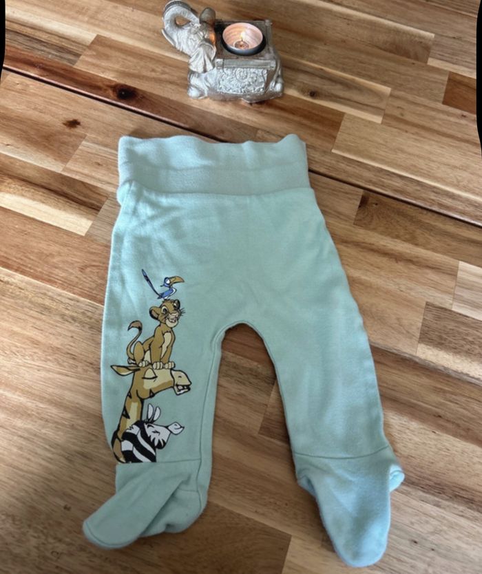 Leggings avec pieds 0/3 mois roi lion