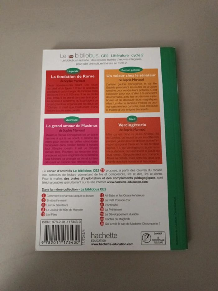 Le bibliobus historique l'Antiquité CE2 cycle 2 - photo numéro 2