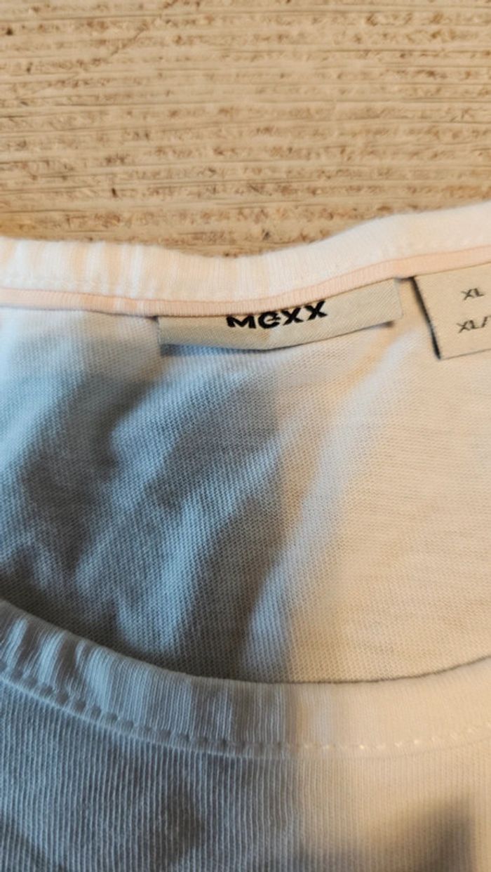 T shirt blanc à manches courtes avec chat, Mexx,9/10 ans - photo numéro 7