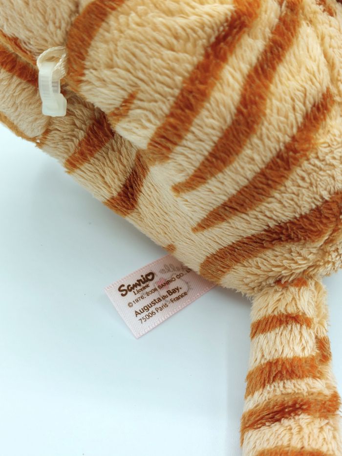 Petite Peluche doudou Hello Kitty déguisé en tigre chat SANRIO 17 cm assis - photo numéro 10