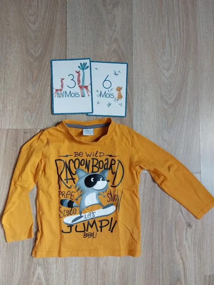 T-shirt manches longues Boboli 3 ans