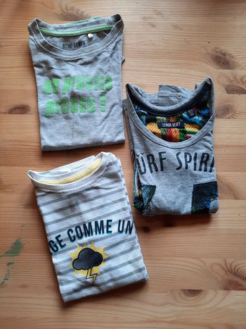 Lot 3 t-shirt Blue Seven, Lemon Beret et Tqf collection 4 ans ou 104 cm