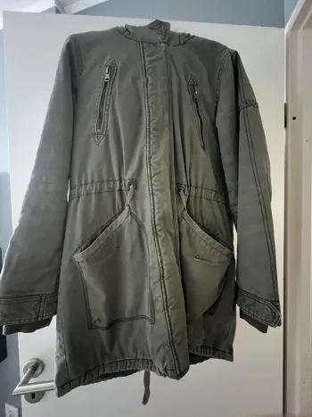 manteau vert femme