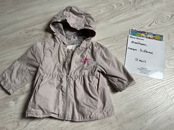 Manteau fille 18 mois