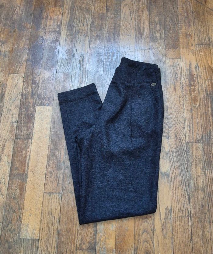 Pantalon tailleur femme hiver gris fonce tom tailor taille 36 S