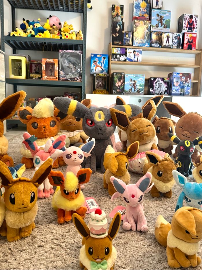 Evoli peluches eeveelutions authentique destockage - photo numéro 4