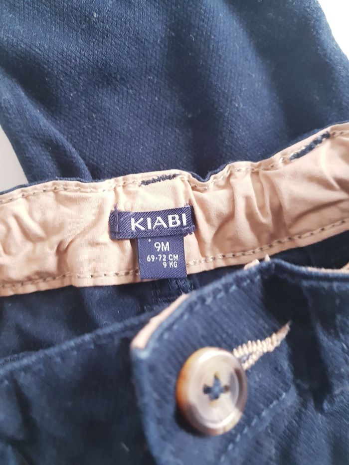 Kiabi - Pantalon droit - Bleu marine (9 mois) - photo numéro 5