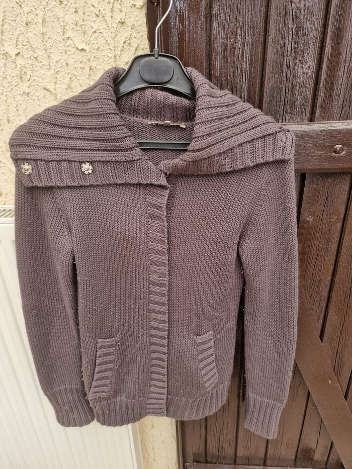 Gilet kookai gris taille 36