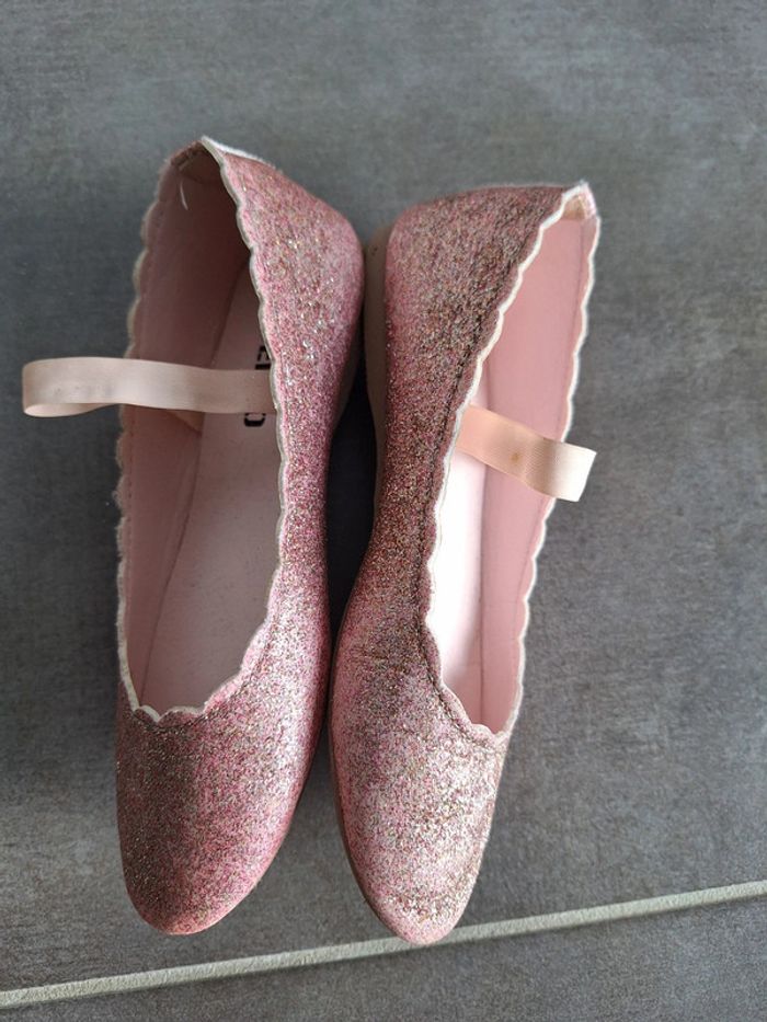 Ballerines paillettes rose Miss Liberto 31 - photo numéro 2