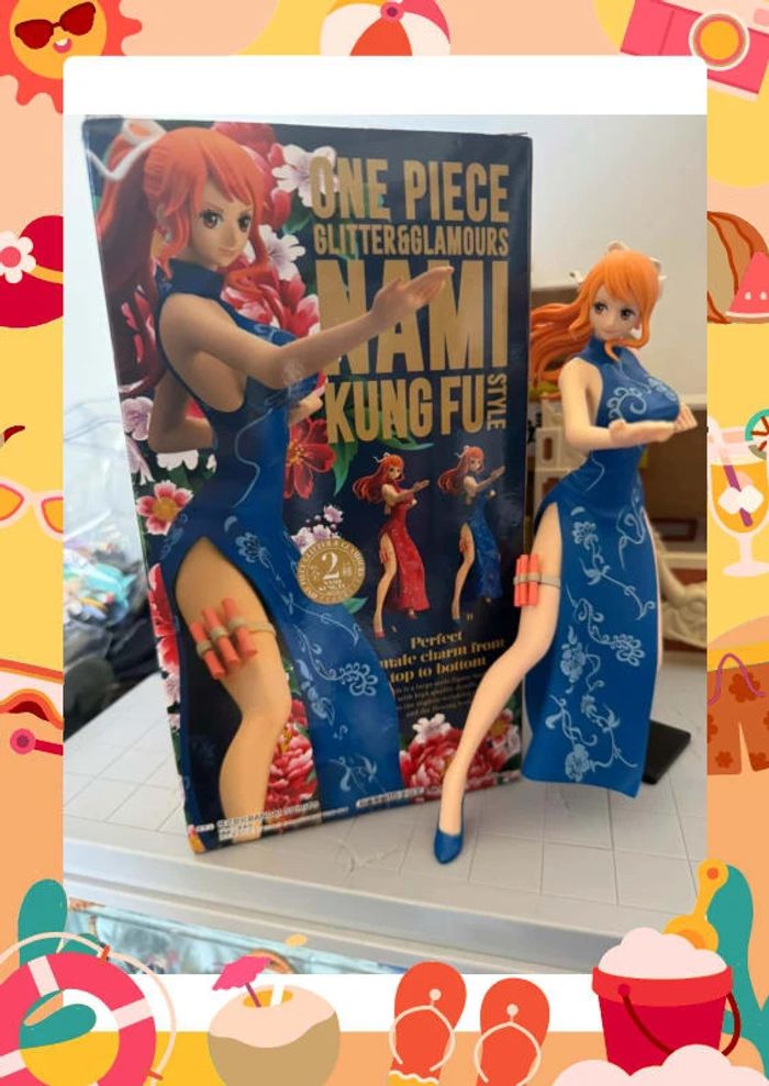 Figurine géante Nani One Piece sexy Kung Fu Banpresto officielle avec boite - photo numéro 5