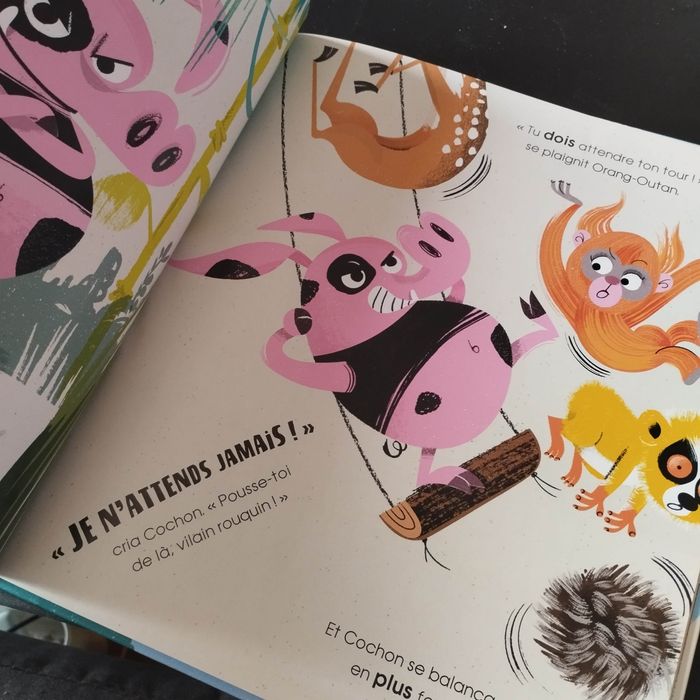 Livre enfant Kimane caractère de cochon - photo numéro 4
