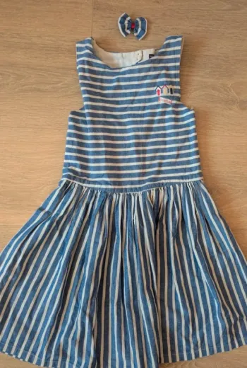 Ensemble robe et barrette