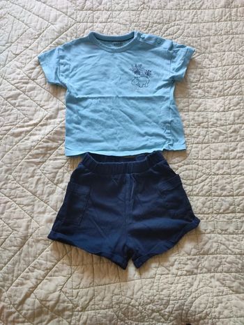 Ensemble bébé été 12 mois Kiabi