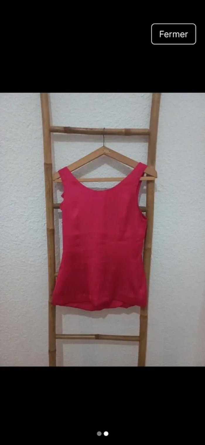 Débardeur fuchsia H&M - photo numéro 4