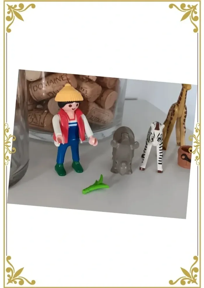 Fermières avec bébés animaux playmobil - photo numéro 3