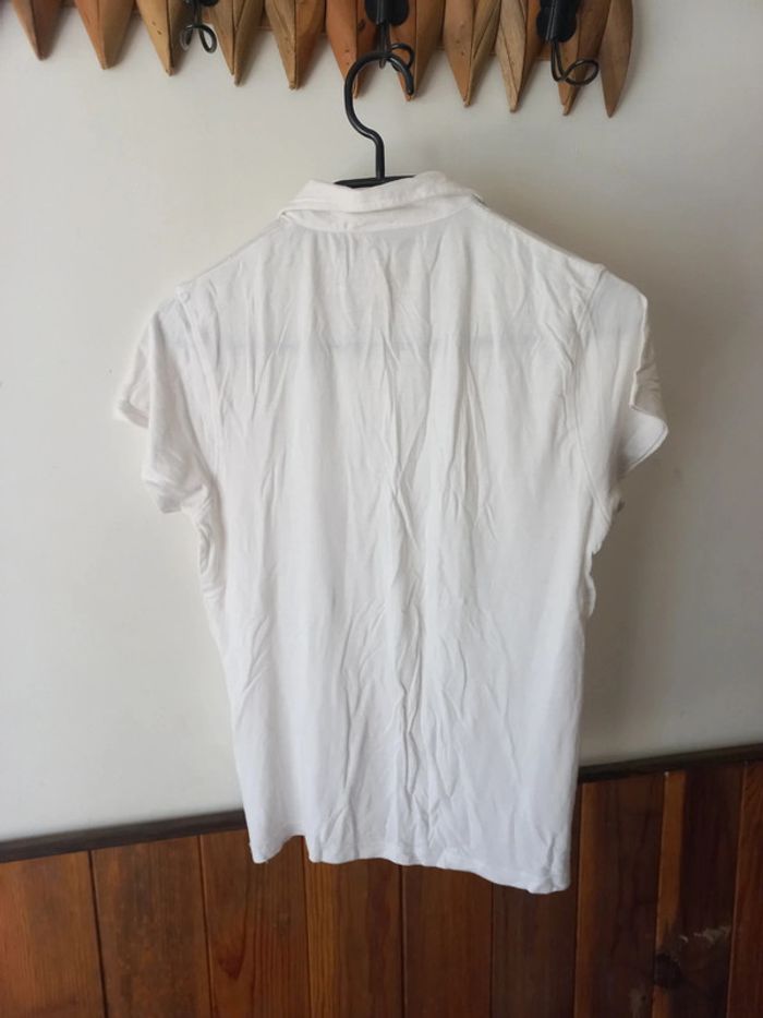 Polo blanc - photo numéro 2