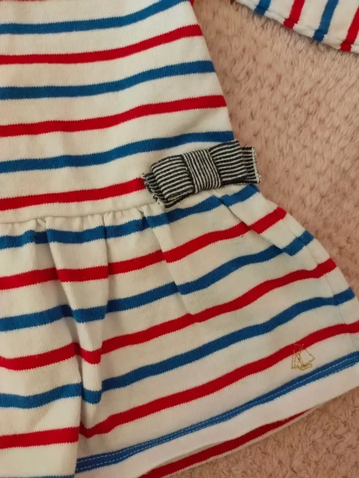 Robe Petit Bateau 6 mois - photo numéro 3