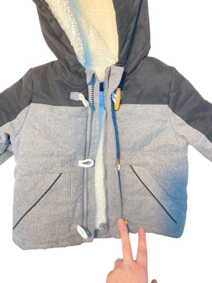 Manteau intérieur polaire bi ton - photo numéro 6