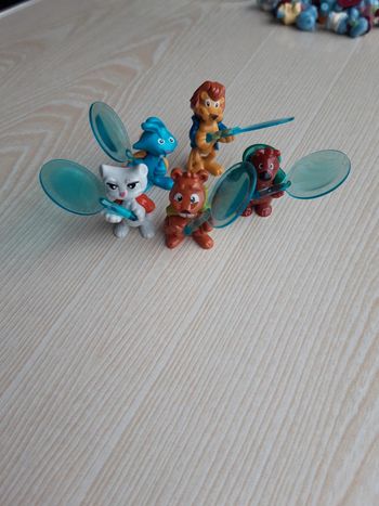 Lot 5 animaux loupe kinder