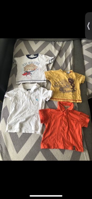 Le lot de 4 haut taille 6 mois confortable 