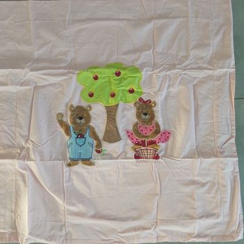 Taie d'oreiller ours