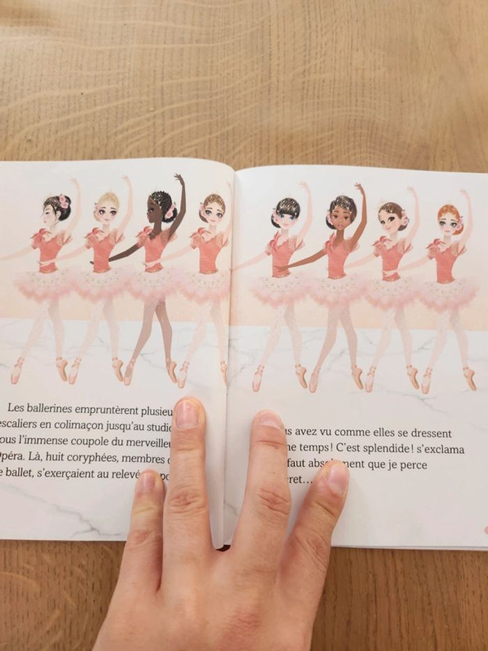 Livre fille danseuses - photo numéro 3