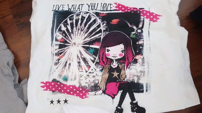 Lot tee shirt manches longues - photo numéro 2