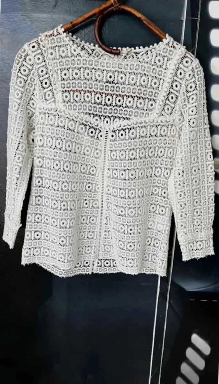Blouse Joss en dentelle - photo numéro 5