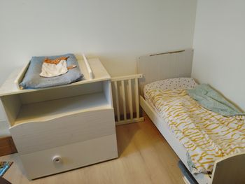 Ensemble lit évolutif et table à langer Sauthon 