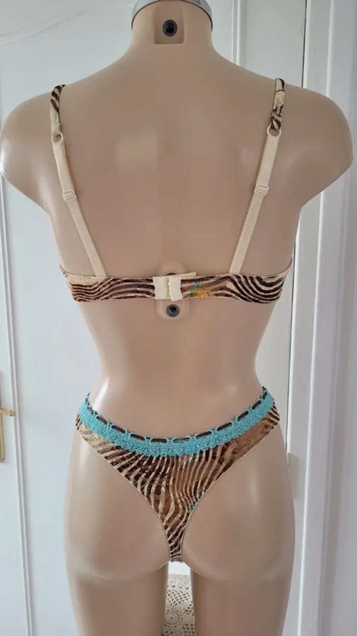 Ensemble lingerie Soutien-gorge 90C+ String T46 - photo numéro 5